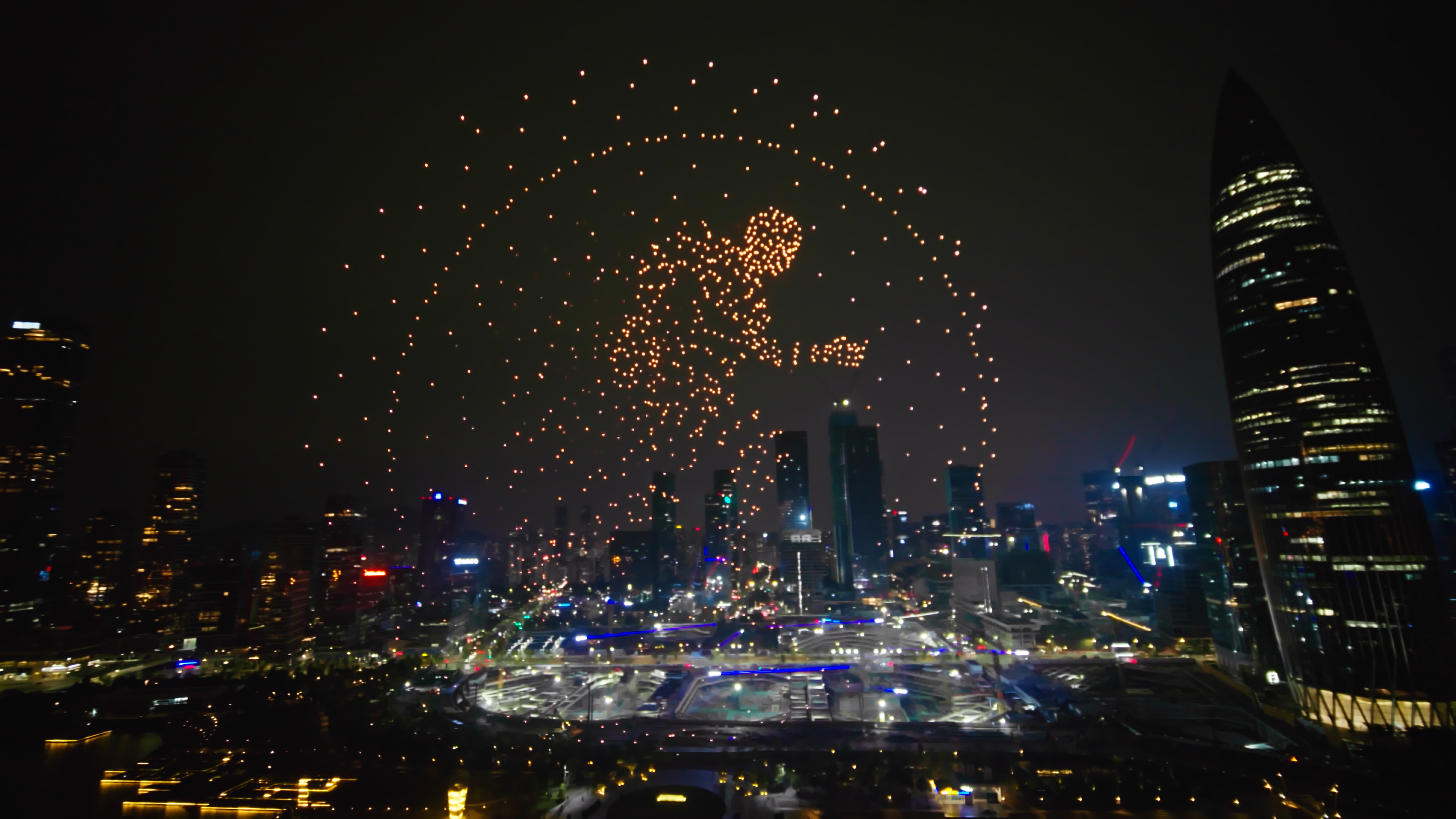 戶外無人機(jī)燈光秀 戶外無人機(jī)燈光秀