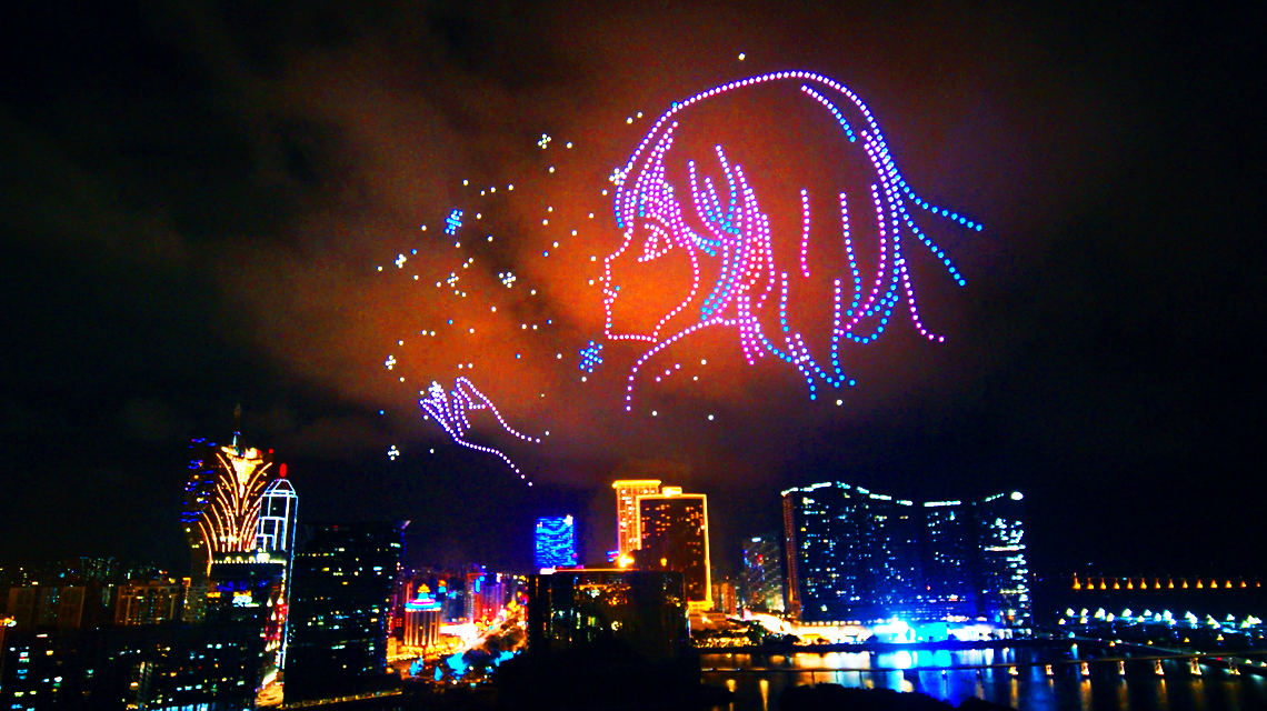 戶外無人機編隊燈光秀 Outdoor Drone Formation Light Show